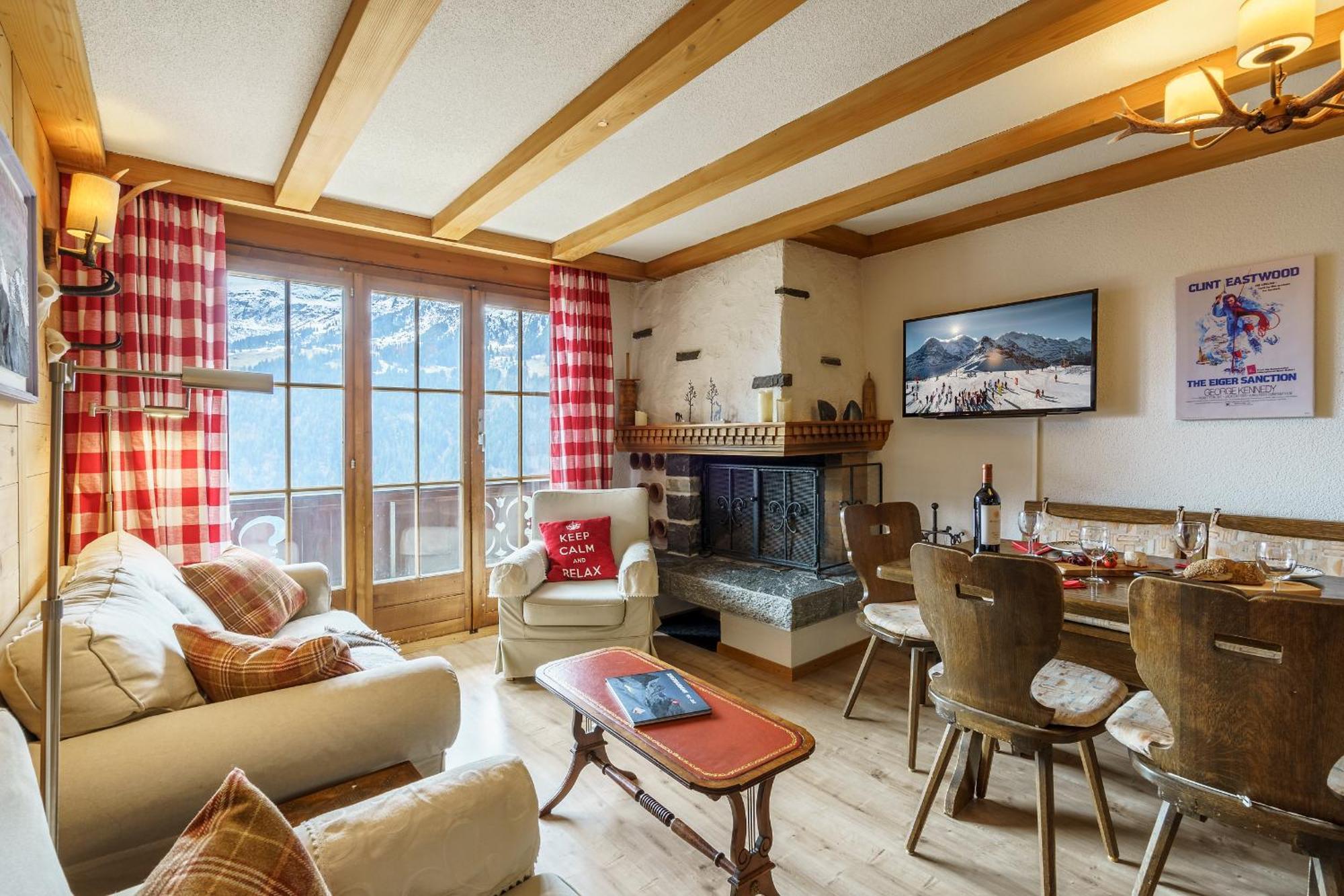 Chalet Bergkristall Wengen Exterior photo